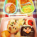 komugiko4's cooksnap of when they made たくあんと青海苔の玉子焼き.