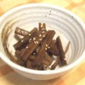 さとみわ's cooksnap of when they made お弁当に♡牛蒡の♡ソース煮♡.