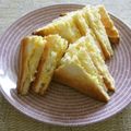 時花菜's cooksnap of when they made ☆キャベツ＆ゆで卵でトーストサンド☆.