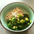 あーこ姐's cooksnap of when they made 野沢菜とおくらとしらすの納豆.