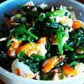 縫ぬい's cooksnap of when they made さっぱりほうれん草とツナのサラダ 簡単.
