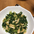 a0imama♡'s cooksnap of when they made お弁当に✿小松菜とメンマの和え物.