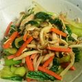 フランボワーズ415's cooksnap of when they made チンゲン菜と豆もやしの炒め.