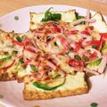 クック15E9MJ☆'s cooksnap of when they made 糖質制限☆トースターで厚揚げの和風ピザ.