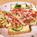 クック15E9MJ☆'s cooksnap of when they made 糖質制限☆トースターで厚揚げの和風ピザ.