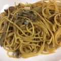 ドラ修行中's cooksnap of when they made オイルサーディンと舞茸の和風パスタ.