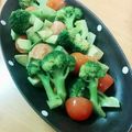 a_ya_mi's cooksnap of when they made アボカドとブロッコリーのわさび醤油和え.