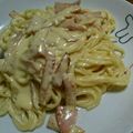 ✾MAI✾'s cooksnap of when they made ベーコンの旨味で作る✦濃厚カルボナーラ♪.