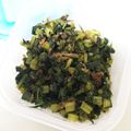 kkasuminn's cooksnap of when they made ビタミン栄養補給に！大根の葉ふりかけ.