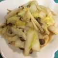 みっきのママ's cooksnap of when they made 3分お弁当☆白菜のバター醤油炒め.