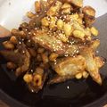 きらきらきむちゃん's cooksnap of when they made 簡単照りうま♪ごぼうと大豆の豆みそ風.
