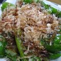 まぶたん's cooksnap of when they made ししとうのチーズかつお節のせ☆.
