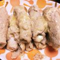 とむ子。's cooksnap of when they made 豚ロースで大葉＆チーズ巻き♪.
