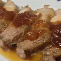 みわさー's cooksnap of when they made 梅酒の梅で！さっぱりうめぇ〜♪豚バラ焼豚.