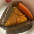 Yellow24's cooksnap of when they made 冬瓜とこんにゃく、油揚げの煮物〜砂糖なし.