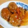あゆまん's cooksnap of when they made 煮込みハンバーグ★野菜ジュースが決め手！.