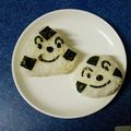 ウメ吉さん's cooksnap of when they made 必要なのは海苔だけ！キャラおにぎり.