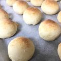 伊和璃's cooksnap of when they made 切り餅使ったモチっとしたパン❤.