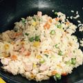 ゅぅちゃんママ's cooksnap of when they made ♡アサリ&ベーコンの混ぜ込みピラフ♡.