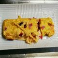 あおいらぶらぶ's cooksnap of when they made ピンクがキレイ★しば漬け入り卵焼き.