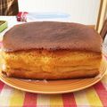 金のぶどう's cooksnap of when they made 新聞紙で簡単☆絶品bigカステラ.