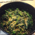 クックM9DCJB☆'s cooksnap of when they made 簡単☆ほうれん草の胡麻和え.