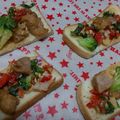 ぽるるん♡'s cooksnap of when they made から揚げとブロッコリーのタルティーヌ.