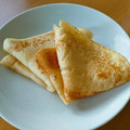 宮ちゃんママ's cooksnap of when they made 水切りヨーグルトとホエーのクレープ☺.