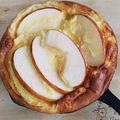 モコりん０８２８'s cooksnap of when they made スキレットでアップル・ダッチベイビー.