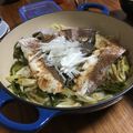 西ヶ原's cooksnap of when they made 鯛の葱蒸し.