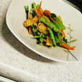 MayKitchen's cooksnap of when they made 捨てないで！大根葉と人参と油揚げの炒め煮.