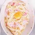 ♥ななこ♥'s cooksnap of when they made 簡単カルボナーラ （生クリーム無し）.