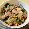 omio's cooksnap of when they made ホウレンソウと長ネギのからし和え.