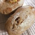 ワンニャン's cooksnap of when they made いちじくと胡桃のクリームチーズパン.