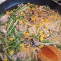 クックQNOM99☆'s cooksnap of when they made 豚肉とみずなの中華スープ.