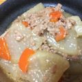 ぽんぽろりん's cooksnap of when they made 簡単！美味っ！な大根とひき肉のあんかけ☆.