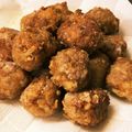 ちゃぬちゃまる's cooksnap of when they made 鶏のひき肉のから揚げ.