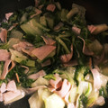 kotaro0329's cooksnap of when they made 【簡単】白菜とハムの旨塩炒め.