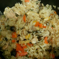 せやのん's cooksnap of when they made 鶏ごぼう炊き込みご飯.