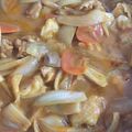 たぁこヨネ's cooksnap of when they made 鶏と夏野菜のカレーヨーグルト煮.