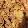 ひーこ１０４'s cooksnap of when they made ご飯に良く合う☆　豚こまの甘辛炒め.