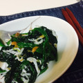 ヨーさん's cooksnap of when they made ☆なめ茸とほうれん草のシラス和え☆.