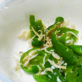 ゆりこにゃん's cooksnap of when they made しらすとピーマンの炒め物.