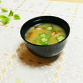 旦那は皿洗い's cooksnap of when they made とろり♪ナメコとオクラと大根のお味噌汁.