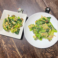 s06007's cooksnap of when they made 小松菜としめじの卵とじ.