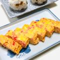 tokotann's cooksnap of when they made お弁当・朝ごはんに♡紅生姜のたまご焼き.