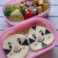 アイスママ's cooksnap of when they made キャラ弁　おむすびまん.