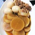 NORI姫's cooksnap of when they made 圧力鍋でこってり豚の角煮大根♪.