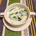 megumegu02's cooksnap of when they made ★ミルク&ほうれん草スープ★.