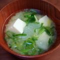 升田さん's cooksnap of when they made かぶの味噌汁.